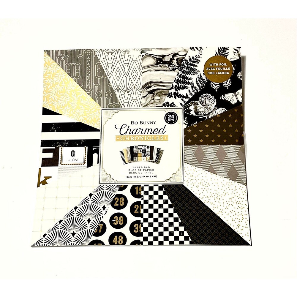 Arts & Craft-Card-stock Book “Charmed Chronicles “ by Bo Bunny)